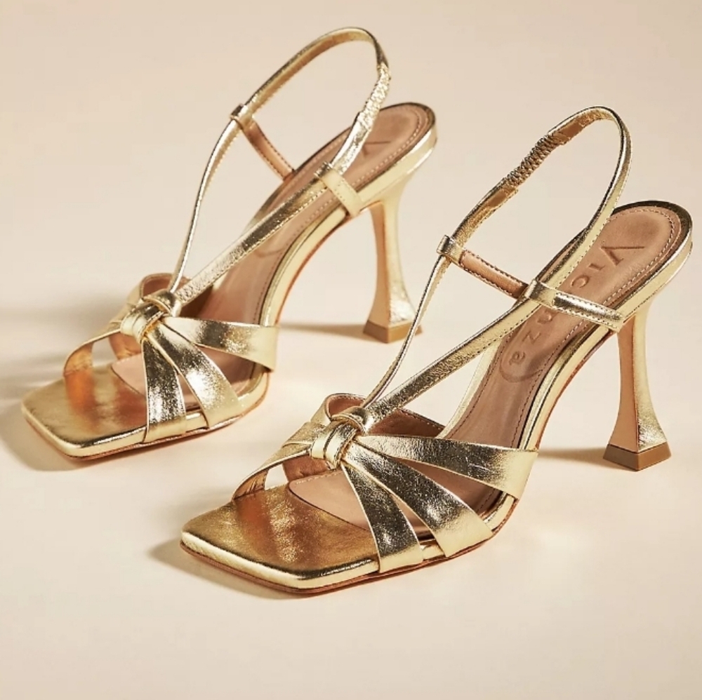 Anthropologie Vicenza Square-Toe Heels